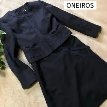 새상품급 ONEIROS 오네이로스 포멀 슈트 원피스 네이비 M
