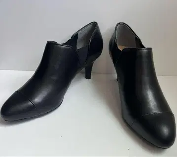 새상품 오데뜨 앤 오딜 사이드 고어 부츠 블랙 가죽 23.5cm