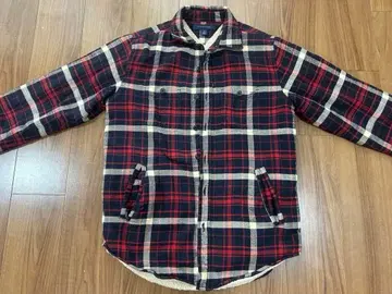 TOMMY HILFIGER 체크 플란넬 셔츠 L 사이즈