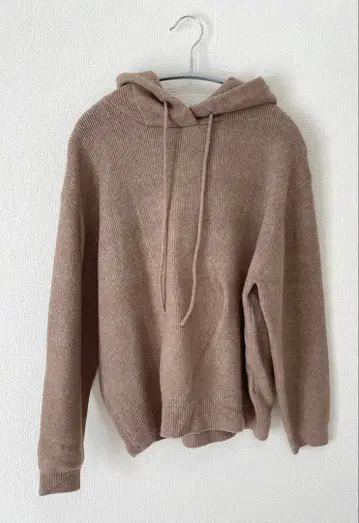 에어리 니트 후디 슬로브 이에나