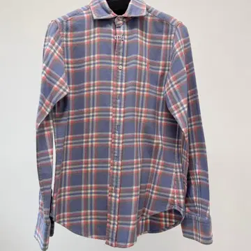 체크 무늬 긴팔 셔츠 랄프 로렌