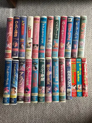 디즈니 비디오 VHS 25개 세트