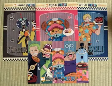 조이풀 원피스 클리어 파일 초파 상디 브룩 시크릿