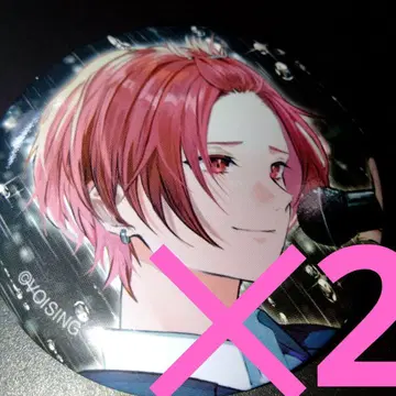 이레귤러 스퀘어 리우라 캔뱃지 적팀 원맨 라이브 솔로 리베레이트 2점