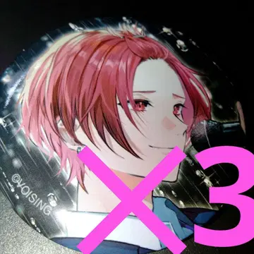 이레이스 리우라 캔뱃지 빨간조 원맨 라이브 솔로 리베레이트 3개