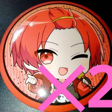 이레이스 리우라 캔뱃지 원맨 라이브 SD 데포 솔로 빨간색조 2점