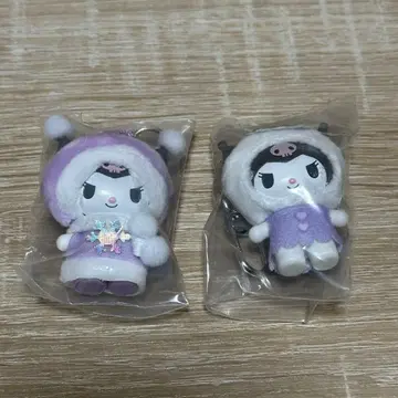 산리오 치비토모 눈의 정령 화과자 쿠로미 세트