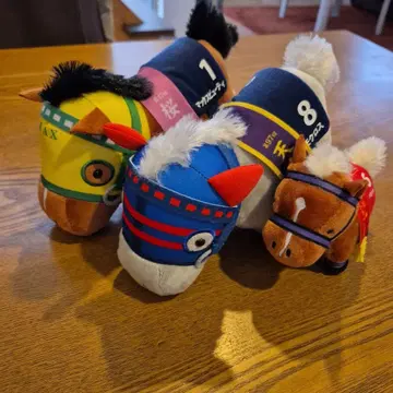 말 캐릭터 봉제 인형 세트