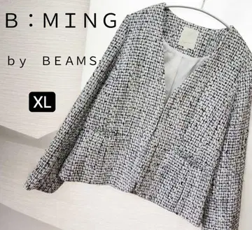 B:MING by BEAMS 트위드 노라펠 자켓 XL
