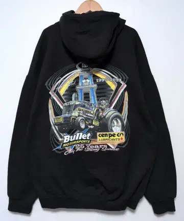 Bullet Motorsports GILDAN 후드 맨투맨 XL