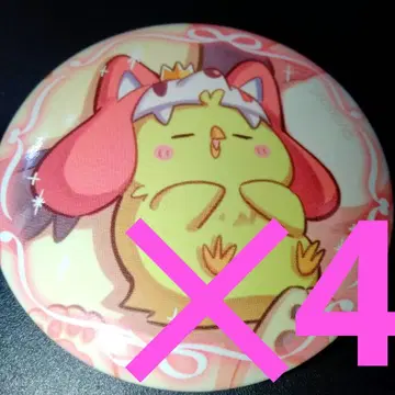 이레이스 적조 캔뱃지 솔로 라이브 피요마루 4점