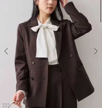 VIS [미이지] 우리쉬 더블 브레스트 테일러드 자켓