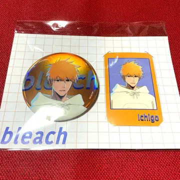 BLEACH 541 쿠로사키 이치고 점프 페스타 빅 캔뱃지&카드