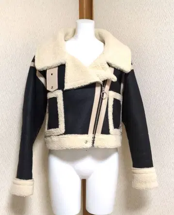 JUEMI 페이크 무스탕