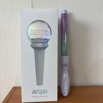 aespa 공식 응원봉 ver1 덤 스틱 응원봉 2022