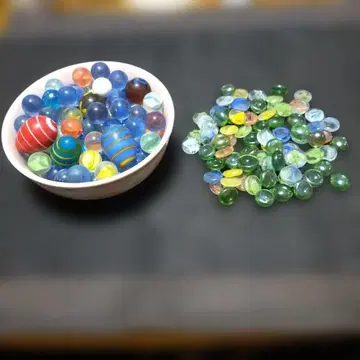 구슬 84개 공기놀이 76개