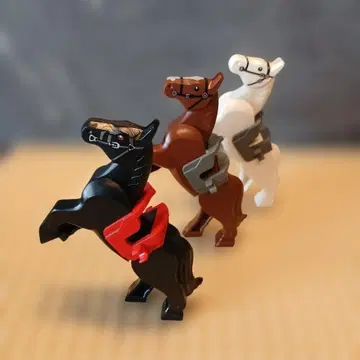 18 LEGO 반지의 제왕 말 피규어 3종 세트
