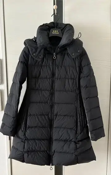 TATRAS 블랙 롱 다운 자켓