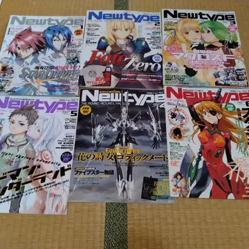 Newtype 2011년 1월호~6월호 Fate/Zero, 에반게리온