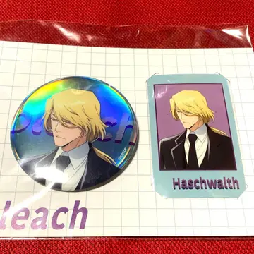 BLEACH 542 해쉬발트 점프 페스타 빅 캔뱃지&카드