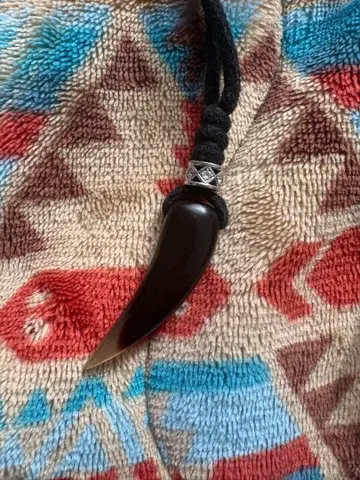 미야코규 뿔 목걸이