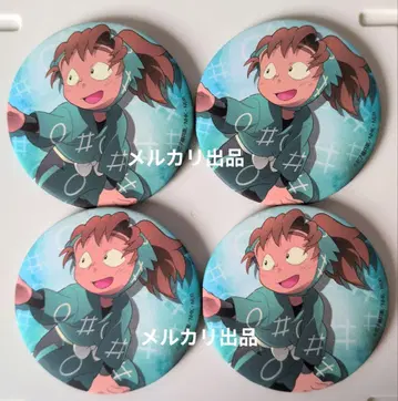 닌타마 란타로 1학년 시절 캔뱃지 젠포지 잇사쿠