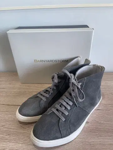 밴야드 스톰 하이컷 스니커즈 24.5cm BARNYARDSTORM