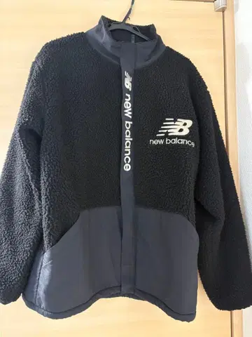 new balance 플리스 자켓 XL 블랙