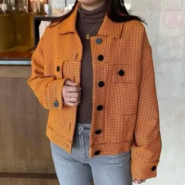 MYKKE HOFMANN 미케호프만 하운드 투스 체크 자켓