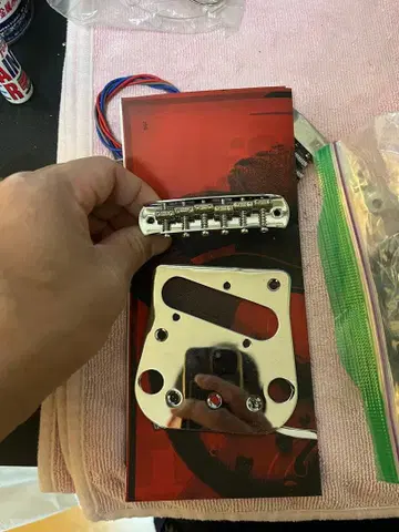 텔레캐스터 빅스비 남은 부품 Bigsby TL