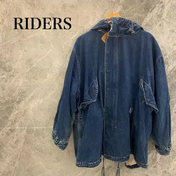 [ 컨디션 최상 ] RIDERS 남성용 아우터 데님 소재 목 버튼