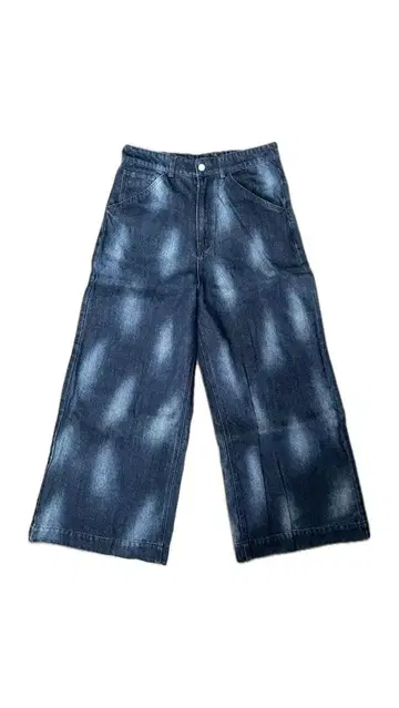 [ Casper John ] 배기 데님 인디고 염색