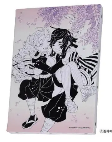 귀멸의 칼날 원화전 아트 보드 오바미츠