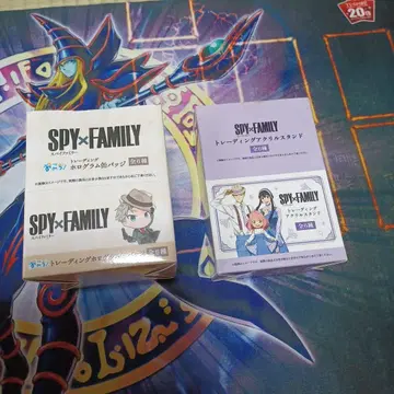 SPY x FAMILY 아크릴 스탠드 캔뱃지 세트 스파이 패밀리
