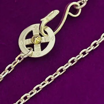 고로즈 금 메탈 부착 휠 체인 이글 후크 세가도 51cm 새상품급