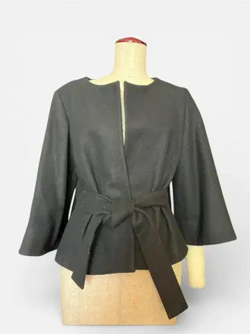 Ruby rivet 노카라 자켓 38 사이즈 블랙