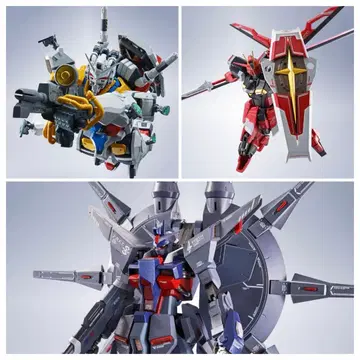 미개봉 새상품 프리미엄 반다이 한정판 METAL ROBOT혼 3점 SET