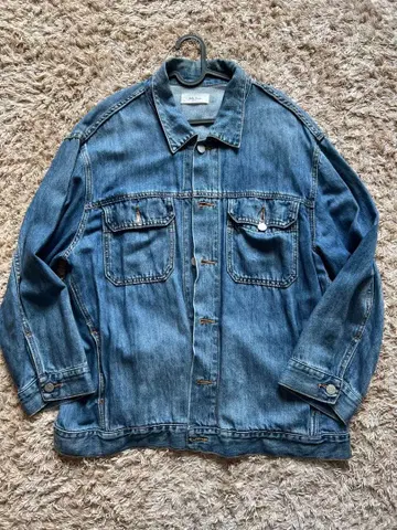 Mila Owen 오버 사이즈 데님 자켓 사이즈 1 블루