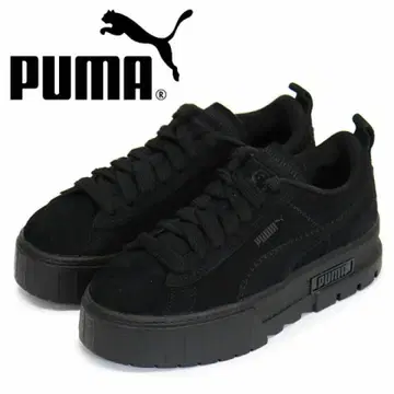 PUMA MAYZE RECLAIM SUEDE WNS BLACK.