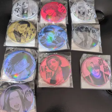 쟝켓트뱅크 가챠메이트 트레이딩 홀로그램 캔뱃지 묶음 판매