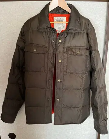 에디 바우어 프리미엄 구스 다운 자켓 카키 M