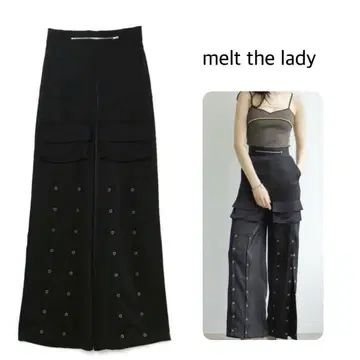 멜트더레이디 meltthelady 포켓 슬릿 팬츠