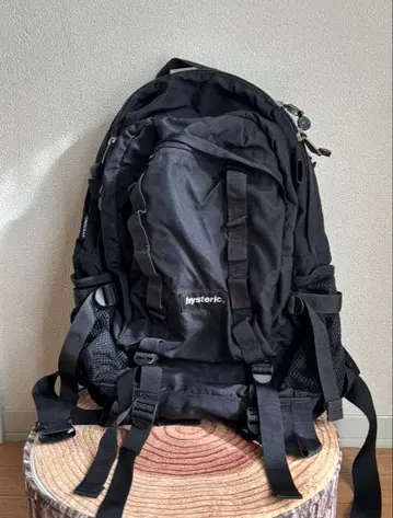 Hysteric 블랙 백팩 백팩