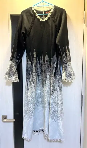 hazama 마지막 요새의 원피스 어깨가 블랙 S 사이즈