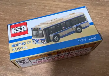 타카라토미 토미카 한정판 요코하마 시영 버스 오리지널 이스즈 엘가 새상품