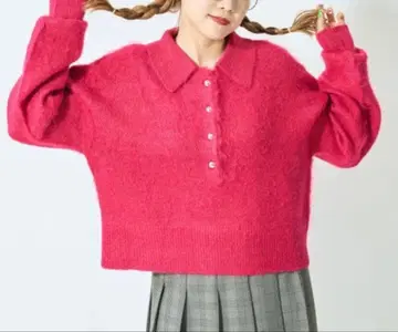 폴로 니트 풀오버 LS 로리즈팜 미사용 새상품 이번 시즌 신상