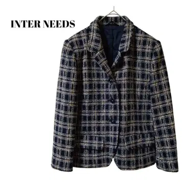 [ INTER NEEDS ] 울 혼방 트위드 자켓