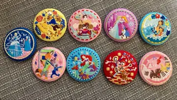 디즈니 자수 핀 배지 2 9종 세트