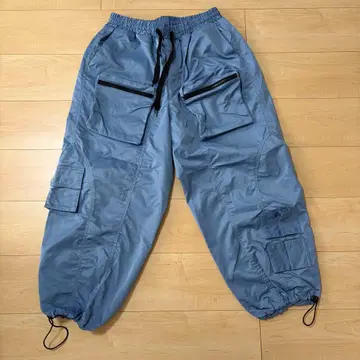 WAVEMAN 카고 팬츠 블루 4 포켓