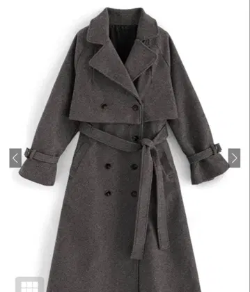 GRL 멀티웨이 페이크 울 코트 kz161